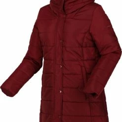 De Regatta Pamelina Wandeljas - Dames - Gewatteerd - Waterafstotend - Donker Rood -Dameskleding Verkoop 550x753 24