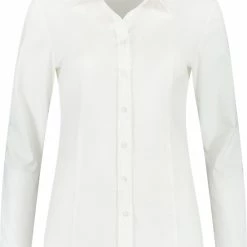 Lemon & Soda Blouse Poplin Mix Stretch For Her