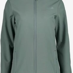 Mountain Peak Dames Softshell Jas - Groen - Maat XXL - Winddicht - Ademend Materiaal