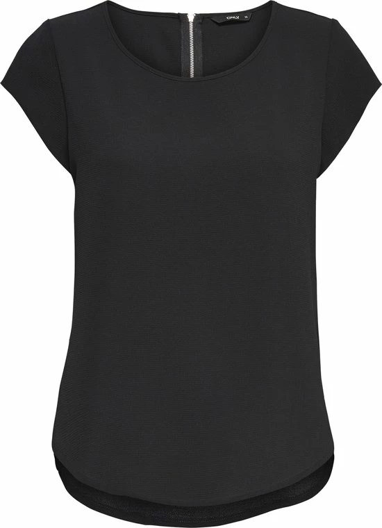 ONLY ONLVIC SS SOLID TOP NOOS WVN Dames T-Shirt - Maat 34 1 ONLY ONLVIC SS SOLID TOP NOOS WVN Dames T-Shirt - Maat 34