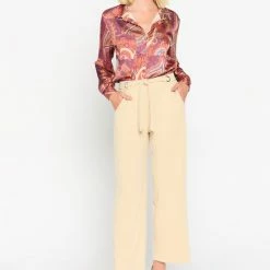 LOLALIZA Satijnen Hemd Met Paisleyprint - Oranje - Maat 38 7 LOLALIZA Satijnen Hemd Met Paisleyprint - Oranje - Maat 38 -Dameskleding Verkoop 550x761