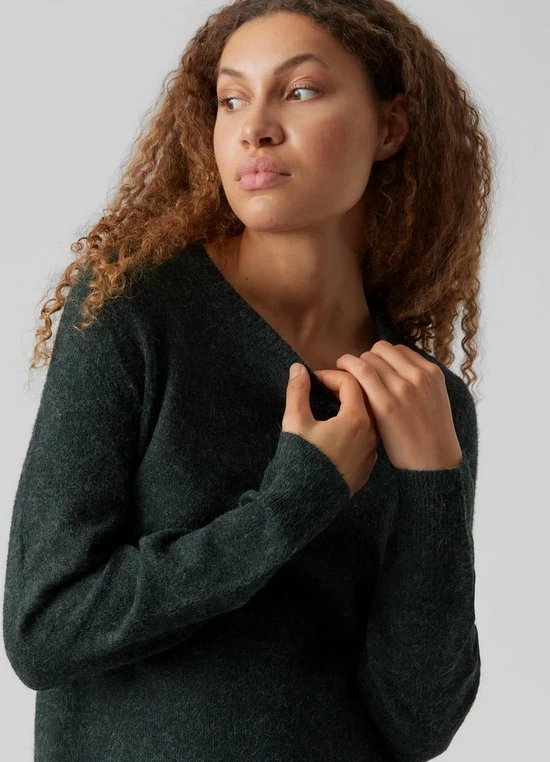 VERO MODA VMDOFFY LS O-NECK DRESS GA NOOS Dames Jurk - Maat M 5 VERO MODA VMDOFFY LS O-NECK DRESS GA NOOS Dames Jurk - Maat M - Afbeelding 5