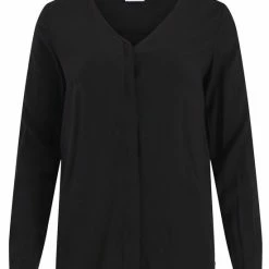 VILA VIPAYA V-NECK L/S SHIRT/SU - NOOS Dames Blouse - Maat 34