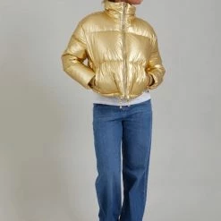 CC Heart Goude Korte Puffer Jas - Coster Copenhagen 16 CC Heart Goude Korte Puffer Jas - Coster Copenhagen -Dameskleding Verkoop 550x767 7