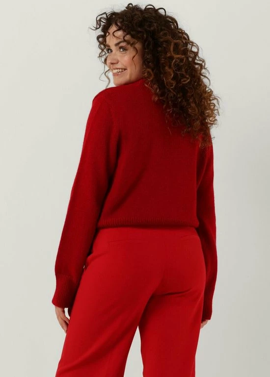 Another Label Dee Knitted Pull L/s Truien & Vesten - Rood 3 Another Label Dee Knitted Pull L/s Truien & Vesten - Rood - Afbeelding 3
