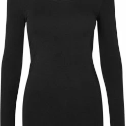 Vero Moda T-shirt Vmmaxi My Ls Soft Long U-neck Noos 10152908 Black Dames Maat - S 13 Vero Moda T-shirt Vmmaxi My Ls Soft Long U-neck Noos 10152908 Black Dames Maat - S -Dameskleding Verkoop 550x770 2