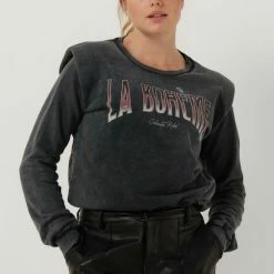 Colourful Rebel La Bohème Trui Grijs Dames - Loose Fit - Katoen - XL -Dameskleding Verkoop 550x771 8