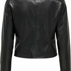 ONLY ONLBEST FAUX LEATHER BIKER OTW NOOS Dames Jas - Maat XXL -Dameskleding Verkoop 550x773 8