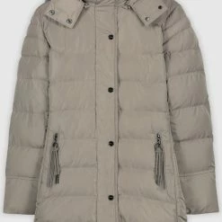 RINO & PELLE Hooded Padded Coat Fungi 40 -Dameskleding Verkoop 550x774 8