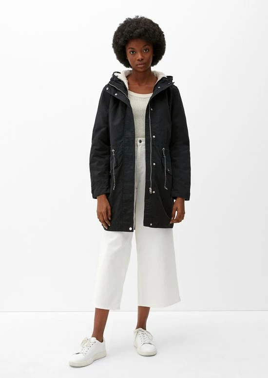 Q/S Designed By Dames Jas Mantel - Maat XXL 4 Q/S Designed By Dames Jas Mantel - Maat XXL - Afbeelding 4