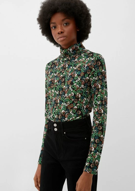 Q/S Designed By Dames T Shirt Longsleeve - Maat XL 2 Q/S Designed By Dames T Shirt Longsleeve - Maat XL - Afbeelding 2