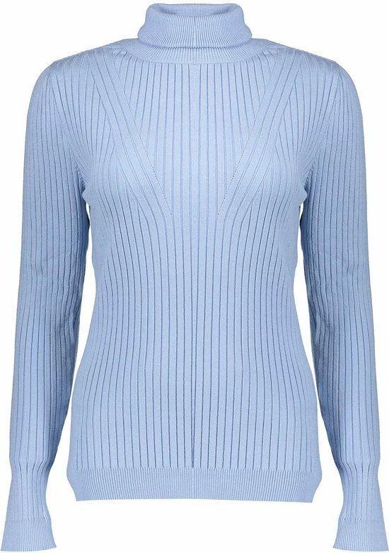 Geisha Trui Coltrui Brei 24854 23 Light Blue Dames Maat - M 2 Geisha Trui Coltrui Brei 24854 23 Light Blue Dames Maat - M - Afbeelding 2