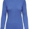 ONLY ONLLOVA L/S HIGHNECK PULLOVER KNT Dames Trui - Maat XL