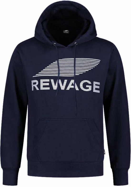 REWAGE Hoodie Premium Heavy Kwaliteit - Donkerblauw - XXL 1 REWAGE Hoodie Premium Heavy Kwaliteit - Donkerblauw - XXL