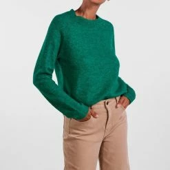 PIECES PCJULIANA LS O-NECK KNIT NOOS BC Dames Trui - Maat M -Dameskleding Verkoop 550x785 10