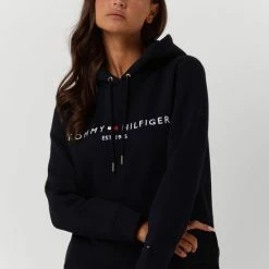 Tommy Hilfiger Heritage Hilfiger Hoodie Ls Truien & Vesten - Donkerblauw