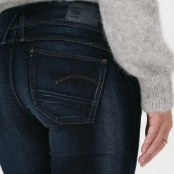 G-Star Raw 6131 - Slander Blue R Superstr Jeans - Donkerblauw 7 G-Star Raw 6131 - Slander Blue R Superstr Jeans - Donkerblauw -Dameskleding Verkoop 550x785 35