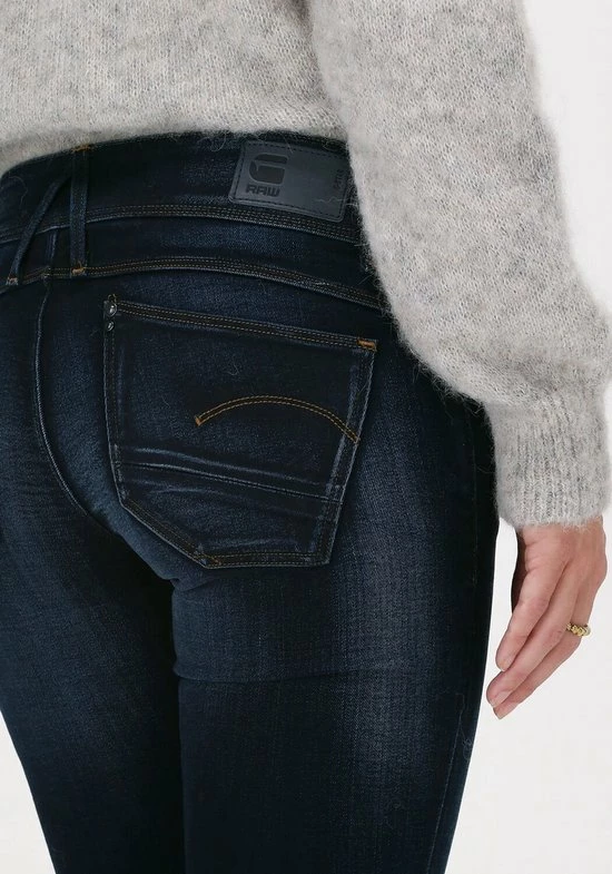 G-Star Raw 6131 - Slander Blue R Superstr Jeans - Donkerblauw 3 G-Star Raw 6131 - Slander Blue R Superstr Jeans - Donkerblauw - Afbeelding 3