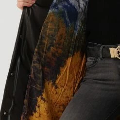 Guess Emilie Long Jacket Jassen - Zwart -Dameskleding Verkoop 550x785 36