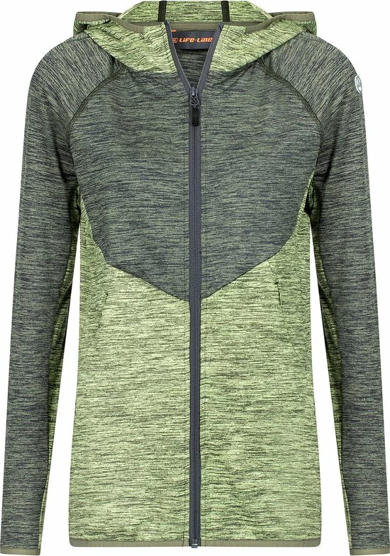Life-Line - Emani Dames Fleece Vest Dames - Groen - Outdoorvest - Wandelvest - Fleece Groen 1 Life-Line - Emani Dames Fleece Vest Dames - Groen - Outdoorvest - Wandelvest - Fleece Groen