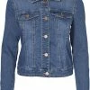 NOISY MAY NMDEBRA L/S DENIM JACKET NOOS Dames Jas - Maat M