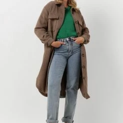 OBJECT OBJELLA WOOL COAT NOOS Dames Jas - Maat 40 -Dameskleding Verkoop 550x785 7