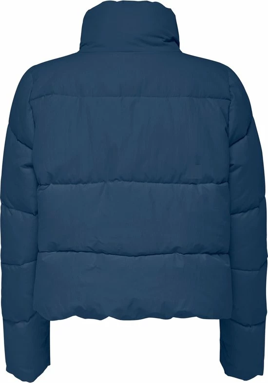 Only Jas Onldolly Short Puffer Jacket Otw No 15205371 Dark Denim Dames Maat - L 2 Only Jas Onldolly Short Puffer Jacket Otw No 15205371 Dark Denim Dames Maat - L - Afbeelding 2