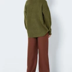 NOISY MAY NMSON L/S V-NECK TUNIC KNIT NOOS Dames Trui - Maat M -Dameskleding Verkoop 550x787