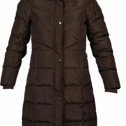 Horka Winterjas Glacier Dames Polyester Taupe Maat S