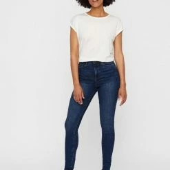 VERO MODA VMSOPHIA HW SKINNY JEANS MD BL NOOS Dames Jeans - Maat L -Dameskleding Verkoop 550x791 17