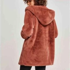 Urban Classics Winterjas -XS- Hooded Teddy Roze 7 Urban Classics Winterjas -XS- Hooded Teddy Roze -Dameskleding Verkoop 550x791 20