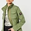 Superdry VINTAGE M65 JACKET Dames Jas - Maat 10