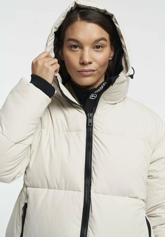 Tenson Milla Jkt W - Outdoorjas - Dames - Light Beige - Maat L 7 Tenson Milla Jkt W - Outdoorjas - Dames - Light Beige - Maat L - Afbeelding 7