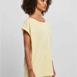 Urban Classics Dames Tshirt -M- Organic Extended Shoulder Geel 8 Urban Classics Dames Tshirt -M- Organic Extended Shoulder Geel -Dameskleding Verkoop 550x793 18