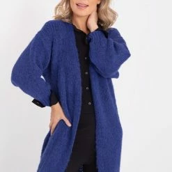 Blauwe Vest Van Je M'appelle - Dames - Maat One Size - 1 Maat Beschikbaar 21 Blauwe Vest Van Je M'appelle - Dames - Maat One Size - 1 Maat Beschikbaar -Dameskleding Verkoop 550x793 9