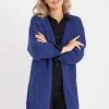 Blauwe Vest Van Je M'appelle - Dames - Maat One Size - 1 Maat Beschikbaar