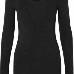 Vero Moda T-shirt Vmmaxi My Ls Soft Long U-neck Noos 10152908 Black Dames Maat - S 11 Vero Moda T-shirt Vmmaxi My Ls Soft Long U-neck Noos 10152908 Black Dames Maat - S -Dameskleding Verkoop 550x794 5