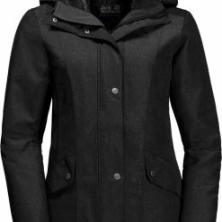 Jack Wolfskin Park Avenue Outdoorjas Dames - Black - Maat M 25 Jack Wolfskin Park Avenue Outdoorjas Dames - Black - Maat M -Dameskleding Verkoop 550x796 2