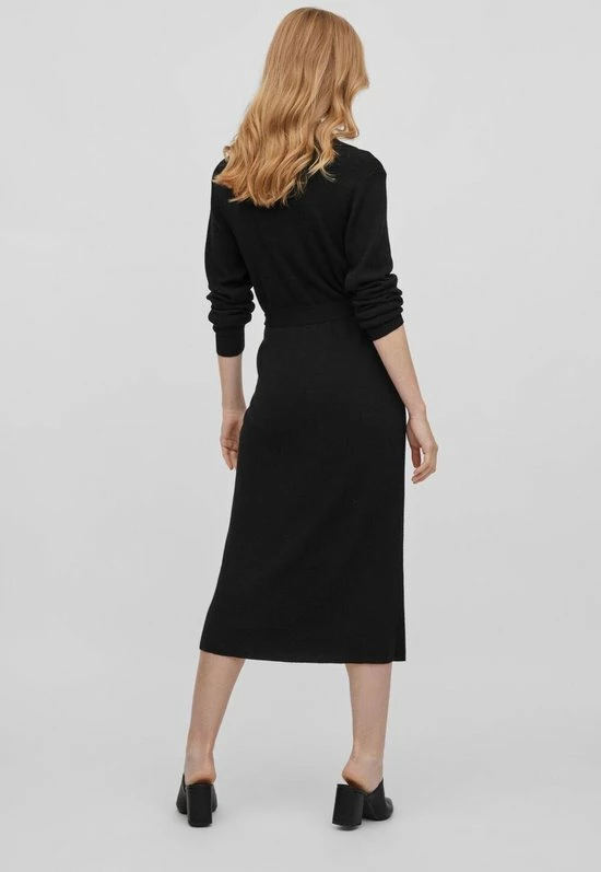 VILA VIMARLA COLLAR L/S KNIT DRESS Dames Jurk - Maat XL 7 VILA VIMARLA COLLAR L/S KNIT DRESS Dames Jurk - Maat XL - Afbeelding 7