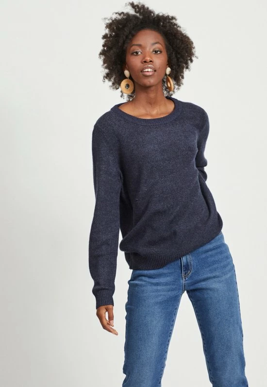 VILA VIRIL O-NECK L/S KNIT TOP - NOOS Dames Trui - Maat M 1 VILA VIRIL O-NECK L/S KNIT TOP - NOOS Dames Trui - Maat M