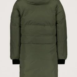 Silvercreek Base Puffer Jas Vrouwen Green Army -Dameskleding Verkoop 550x798 4