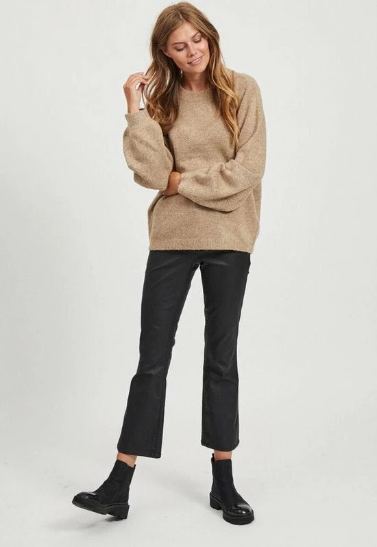 OBJECT OBJEVE NONSIA L/S KNIT PULLOVER NOOS Dames Trui - Maat L 13 OBJECT OBJEVE NONSIA L/S KNIT PULLOVER NOOS Dames Trui - Maat L - Afbeelding 13