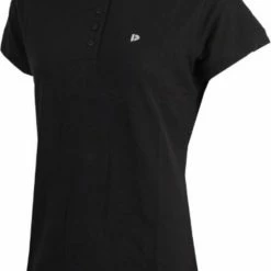 Donnay Polo Pique - Poloshirt - Dames - Maat L - Zwart