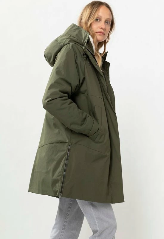 Sissy Boy Sissy-Boy - Donkergroene Parka Jas 8 Sissy Boy Sissy-Boy - Donkergroene Parka Jas - Afbeelding 8