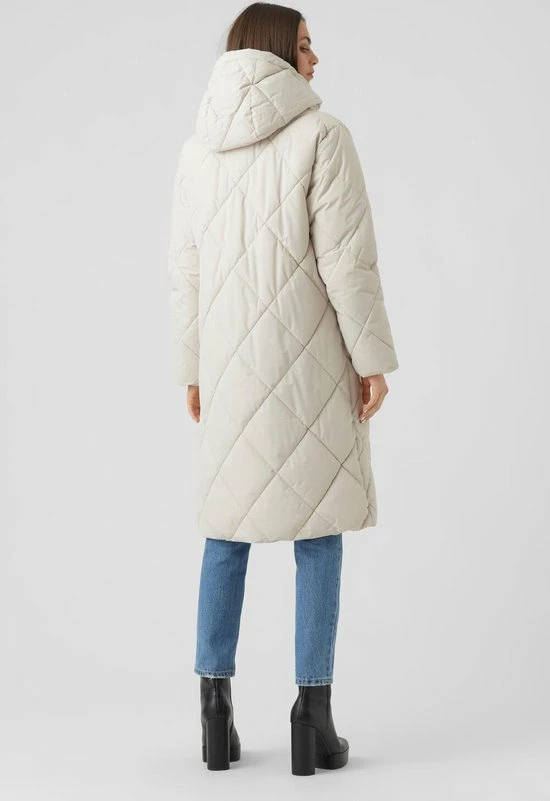 Vero Moda Jas Vmadelaloa Long Coat Ga Boos 10267606 Oatmeal Dames Maat - XS 5 Vero Moda Jas Vmadelaloa Long Coat Ga Boos 10267606 Oatmeal Dames Maat - XS - Afbeelding 5