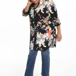 Paprika Lang Hemd 'Doris' Met Libellenmotief Doris -Dameskleding Verkoop 550x802 13