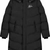 Malelions Diagonal Brand Coat Zwart XL
