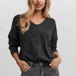 Vero Moda Trui Vmdoffy Ls V-neck Blouse Ga Noos 10252090 Black Dames Maat - L 13 Vero Moda Trui Vmdoffy Ls V-neck Blouse Ga Noos 10252090 Black Dames Maat - L -Dameskleding Verkoop 550x804 5