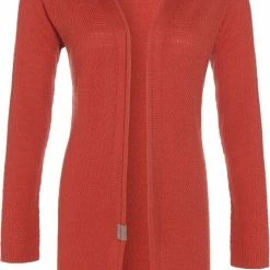 Knit Factory June Gebreid Dames Vest - Zomervest - Terra - 36/38 17 Knit Factory June Gebreid Dames Vest - Zomervest - Terra - 36/38 -Dameskleding Verkoop 550x808