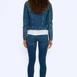 NOISY MAY NMDEBRA L/S DENIM JACKET NOOS Dames Jas - Maat M -Dameskleding Verkoop 550x811 14